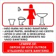 Placa de sinalização 16x16